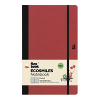 Flexbook Ecosmiles Notebook Cherry 192 Ruled Pages 130mm x 210mm Flexbook Ecosmiles Notebook Cherry 192 Ruled Pages 130mm x 210mm